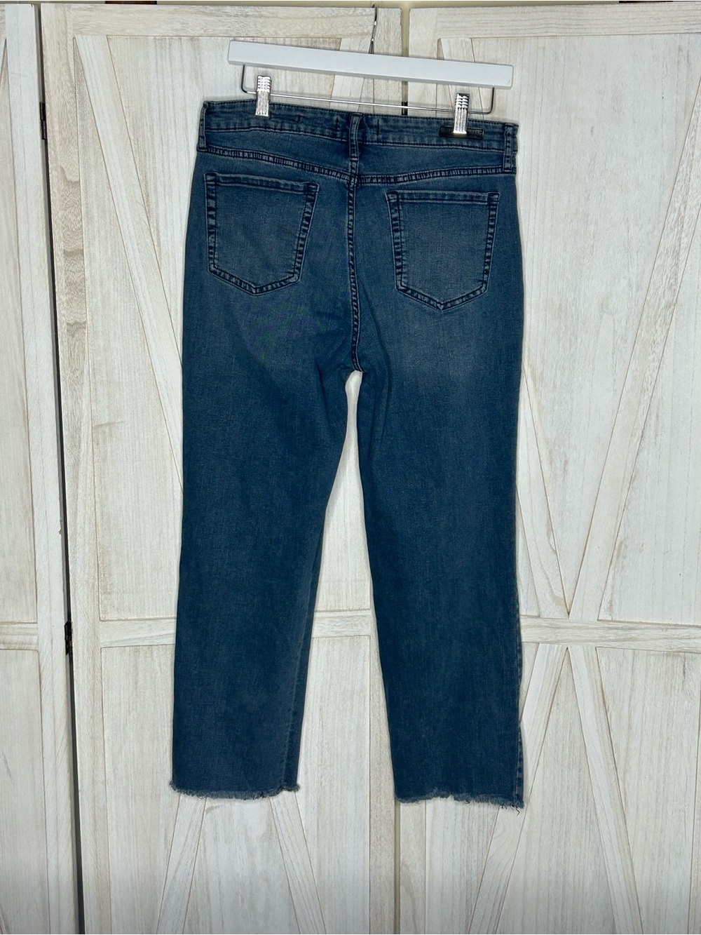 Social Standard By Sanctuary High-Rise Straight Leg Women’s Jeans Normcore Sz 12 - Picture 3 of 13